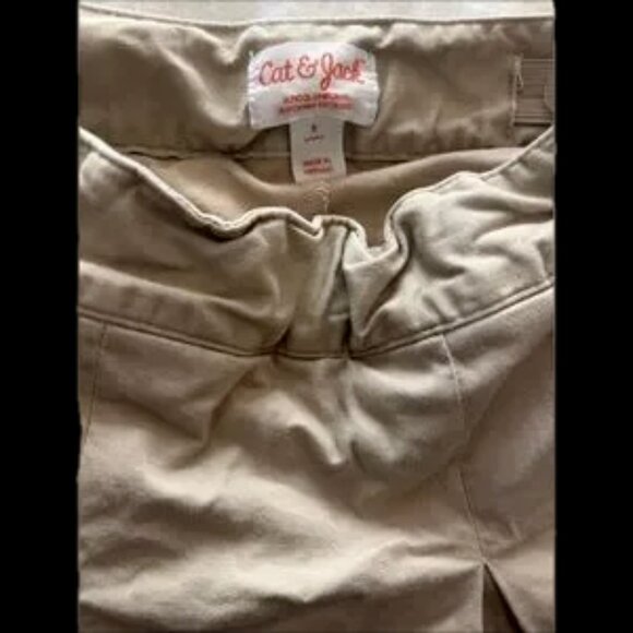 New nwot cat and jack size 5y girls pleated knee length uniform school skirt - Picture 3 of 9